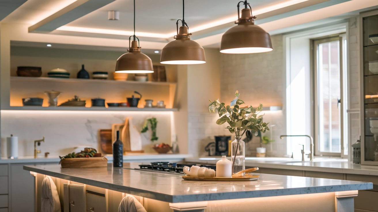 Lighting Ideas to Elevate Your Kitchen Island Design - Cape Dreams ...